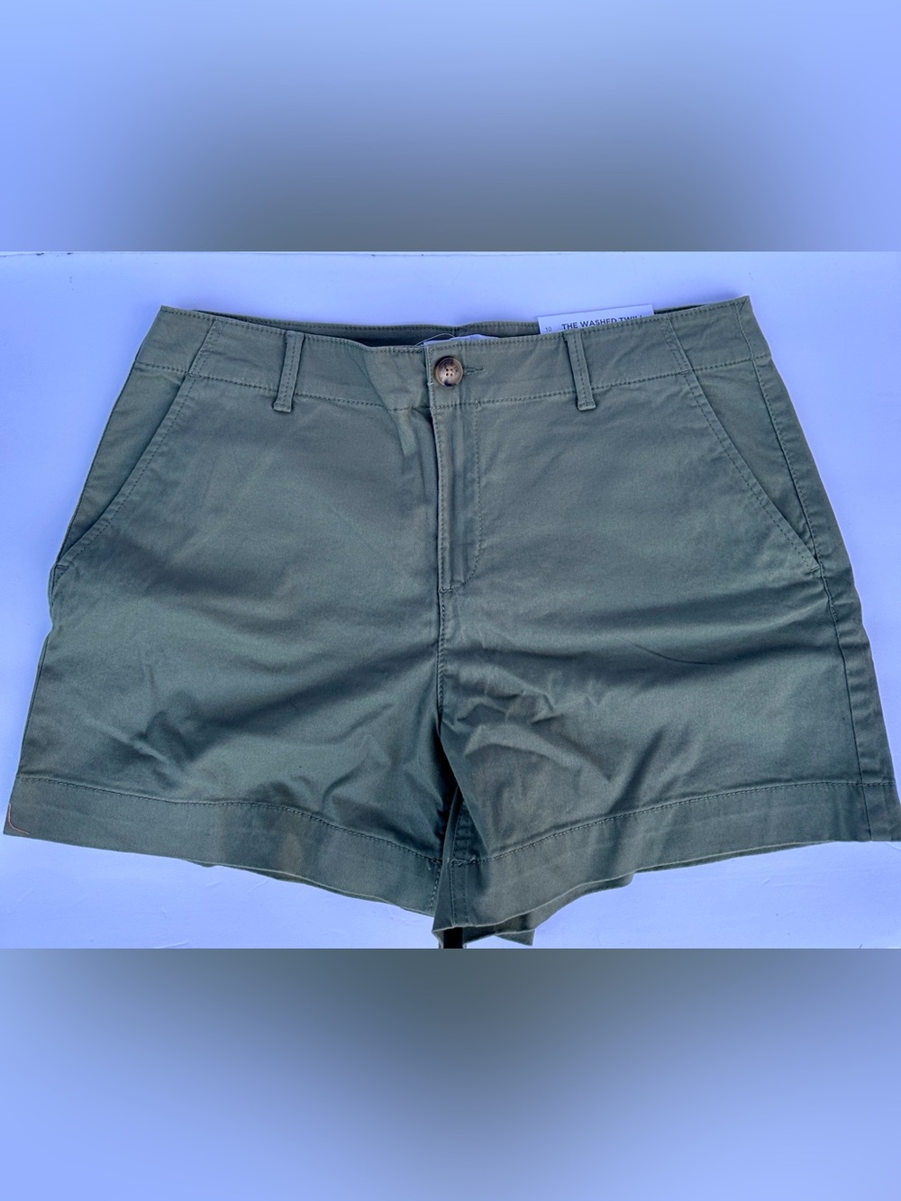LOFT Classic Olive Green Cotton 4” Shorts multiple sizes